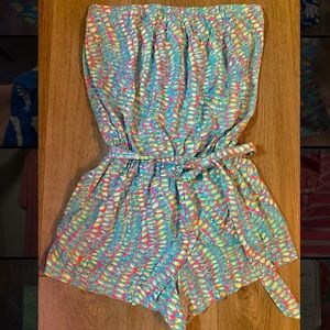 Colleen Romper in Multi Clam Jam